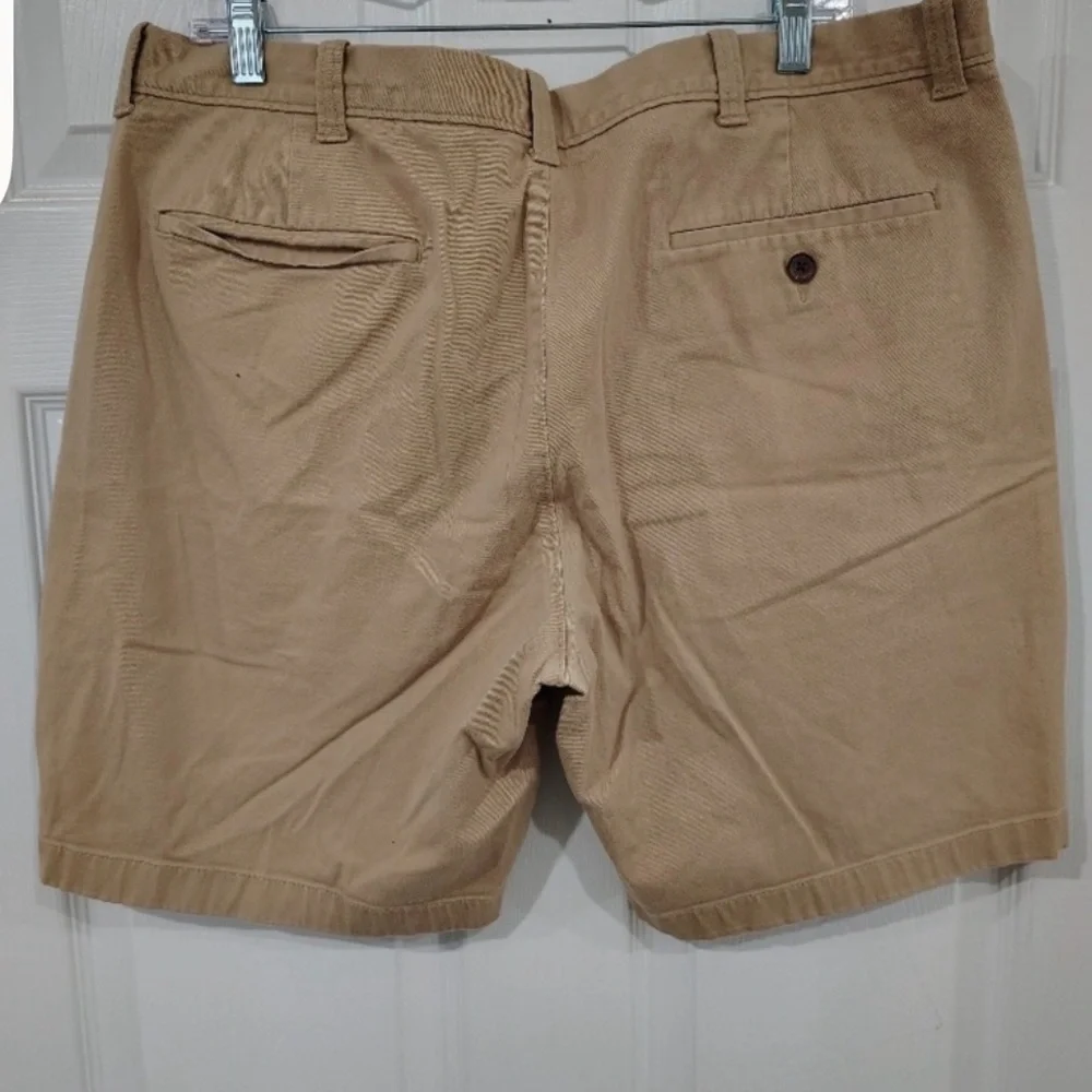 J. Crew Men's Khaki Flat Front Shorts